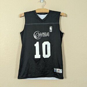 Alleson Athletics Dallas Mavericks reversable Jersey #10 White Black Youth sz M